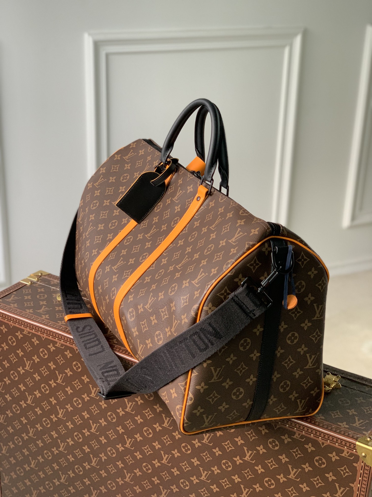 l0*is V*t0n keepall bandoulière 45-m46377-45 × 27 × 20cm