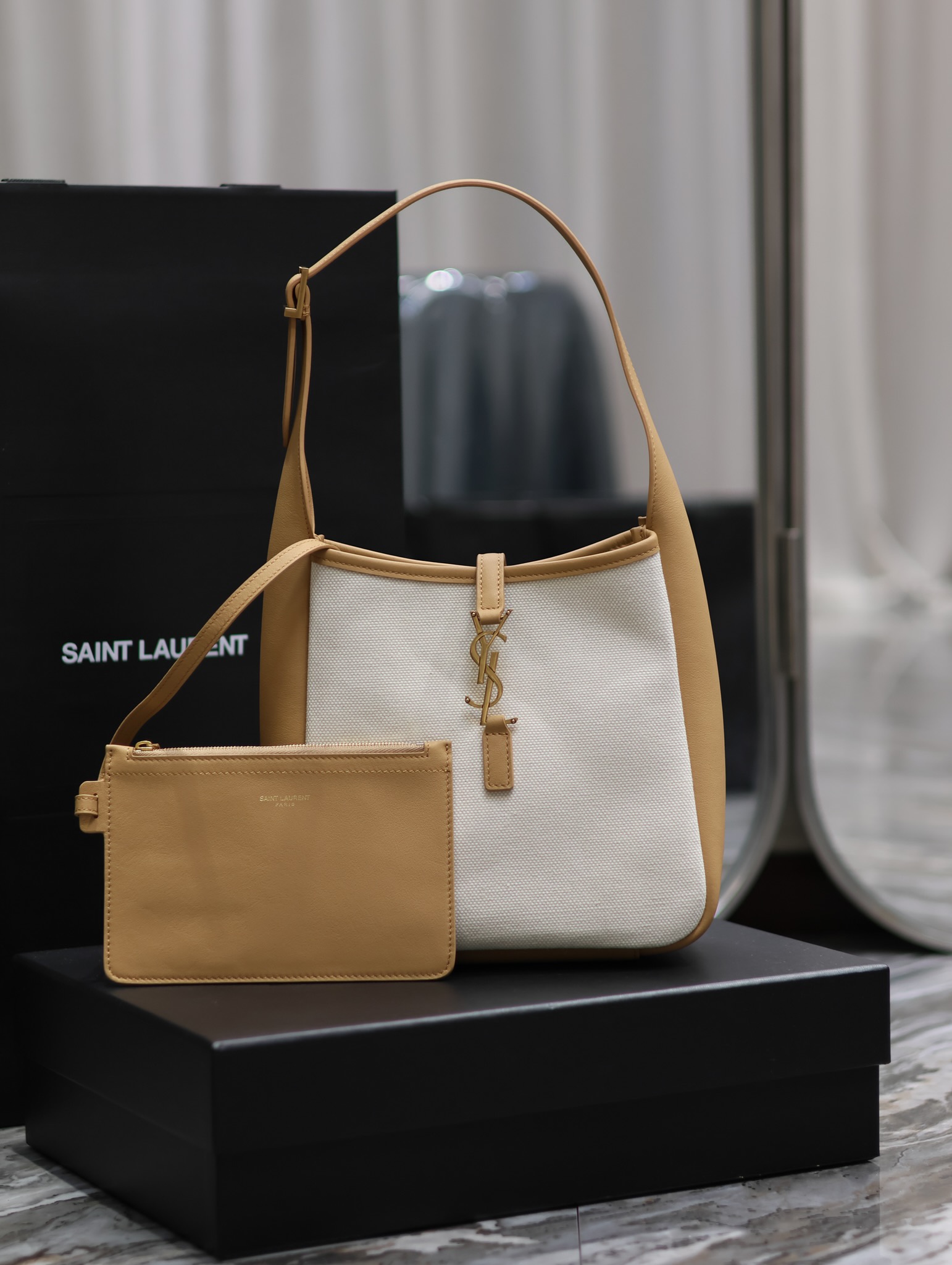 Y*L le5a7 vintage bag-23×22×8.5cm