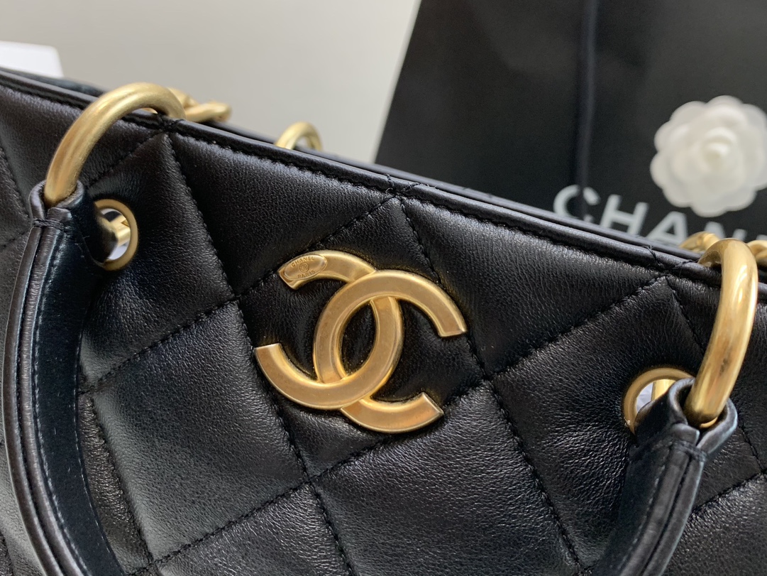 Ch@nel Tote Bag-22*19*14CM