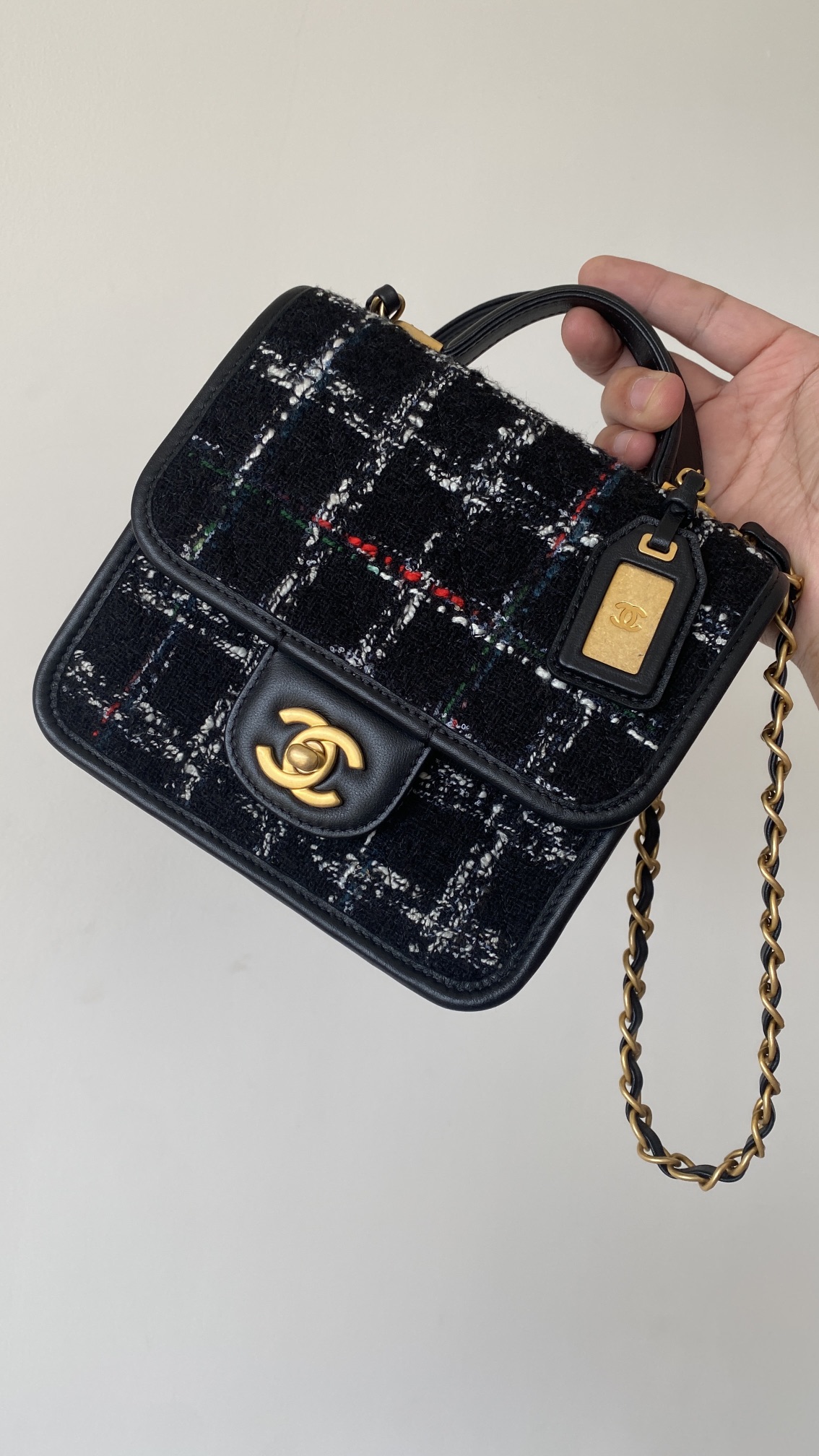 Ch@nel Flap Bag-17x20.5x6CM