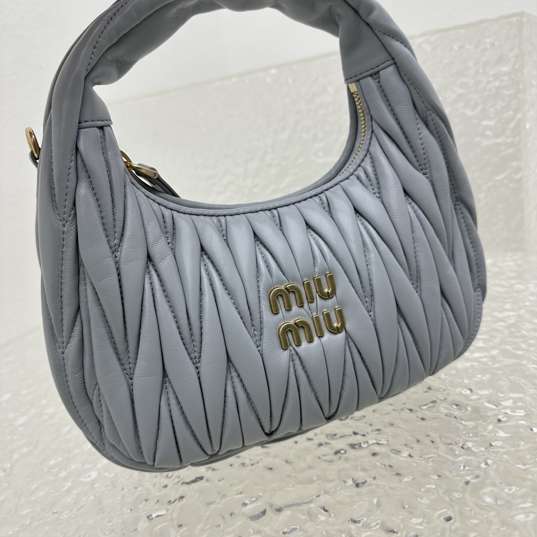 M*um*u wander hobo bag-20*6*17cm