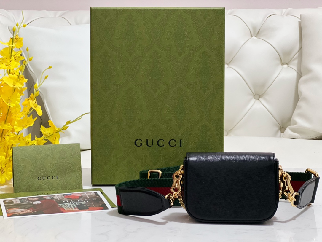 G*u*i gg horsebit 1955 bag-12*9*4cm