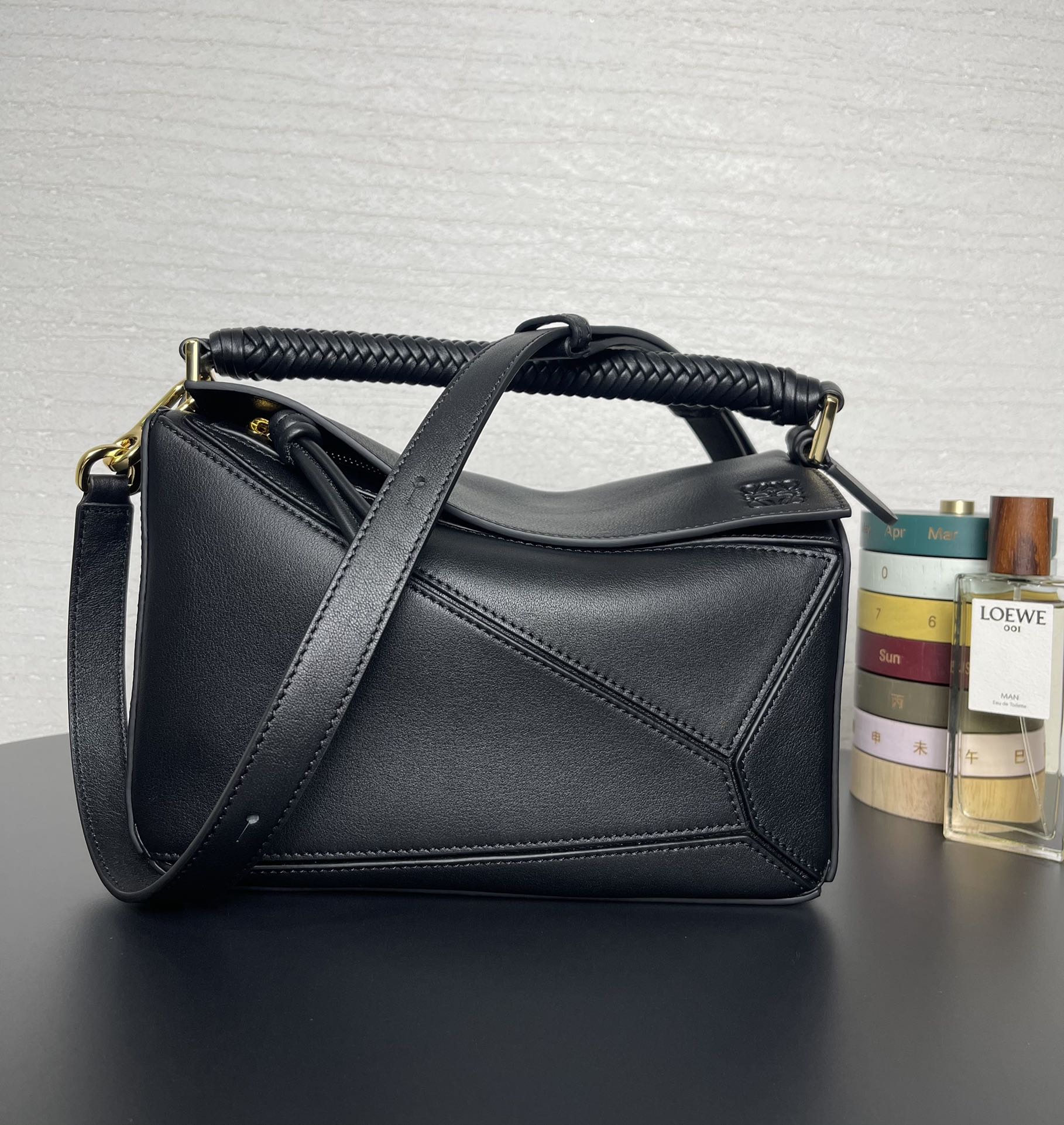 L0ew* puzzle small bag-24*10*14cm