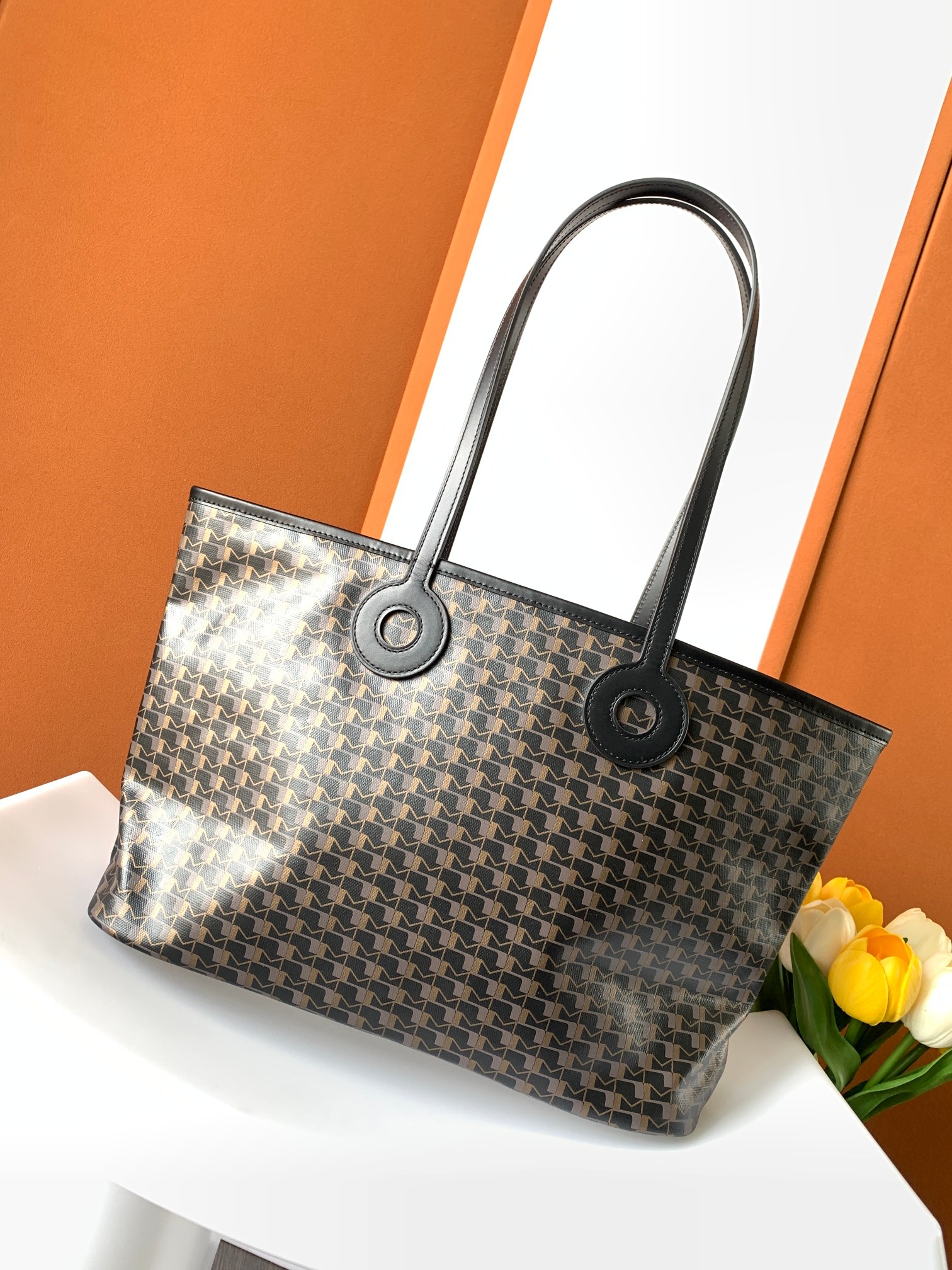 Go*ard canvas 1920 tote-45x13.5x27cm