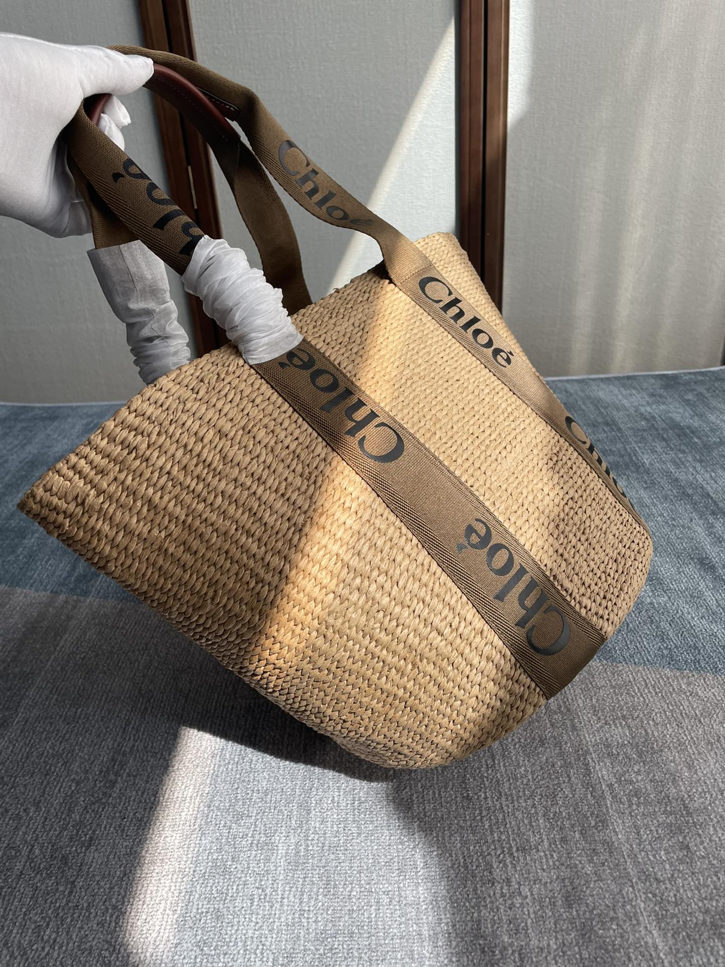 Ch10e large woody basket-28*48*28cm