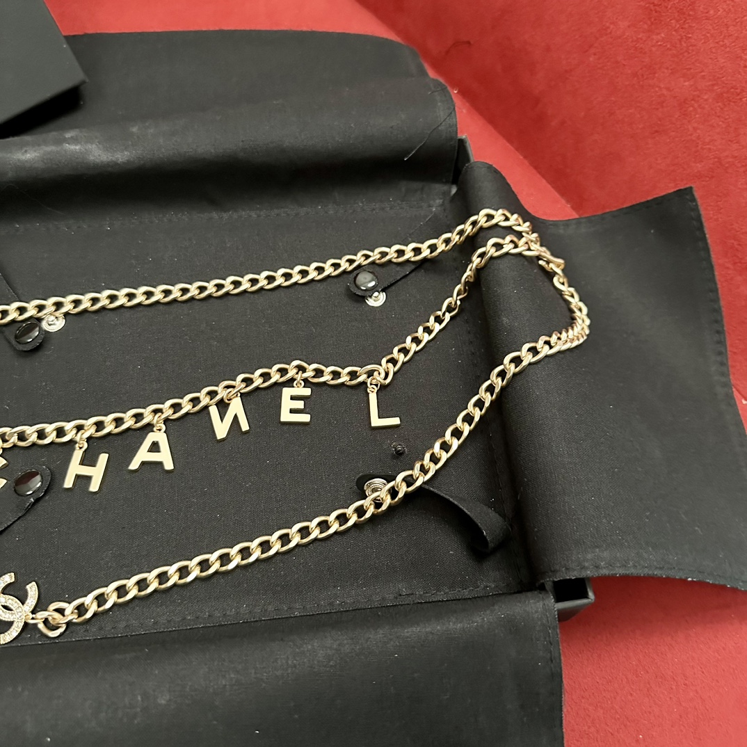 Ch@nel Waist Belt