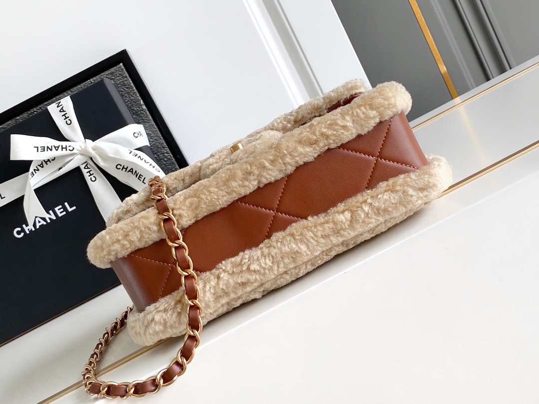 Ch@nel Flap Bag-16 x 23.5 x7.5CM
