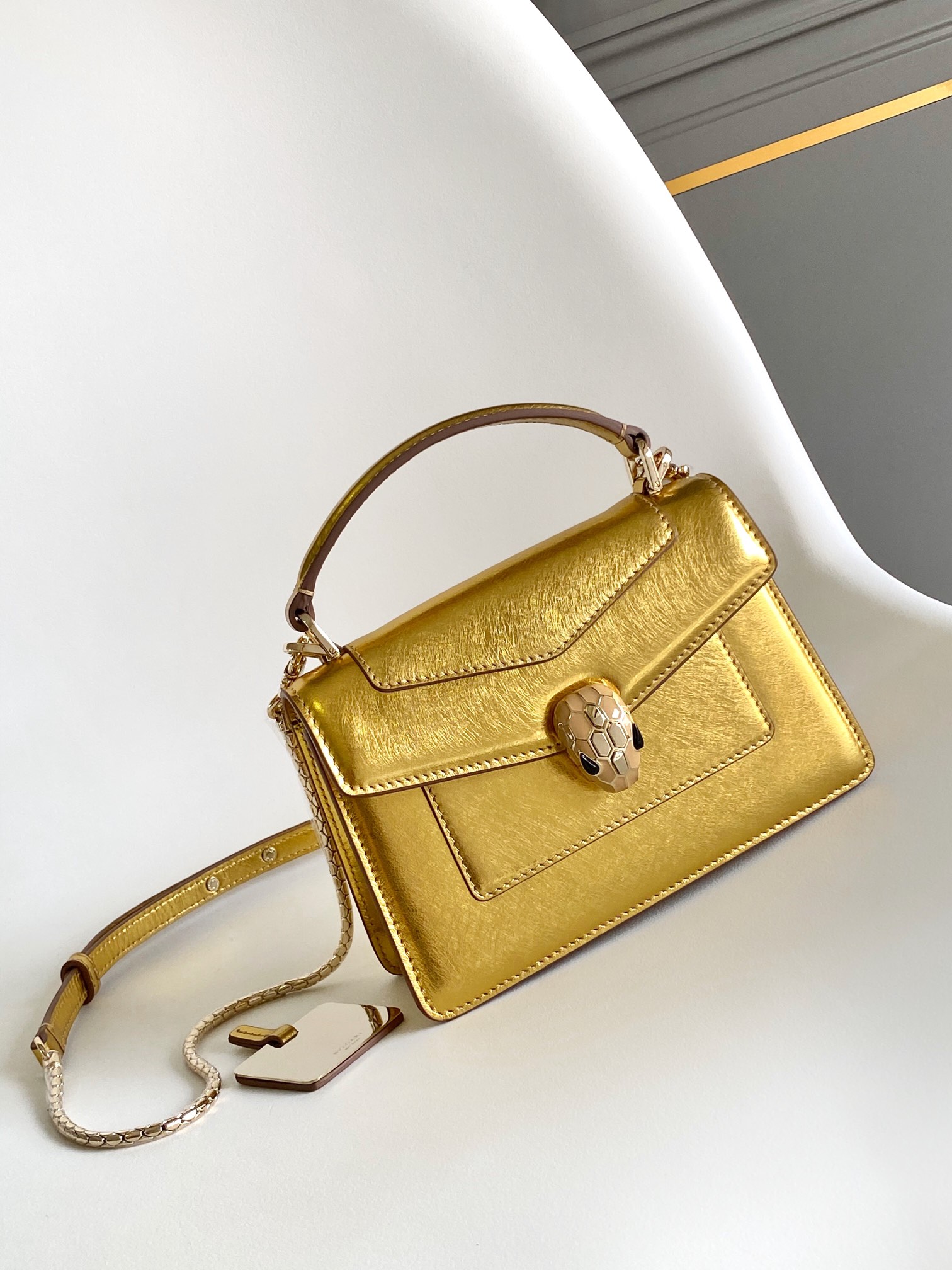 Bv1g*ai serpenti forever bag-19*11*5.5cm