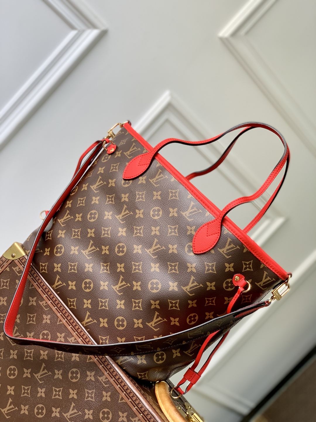 l0vis Vvtt0n neverfull bandoulière inside out-m11947-28 x 14 x 31cm