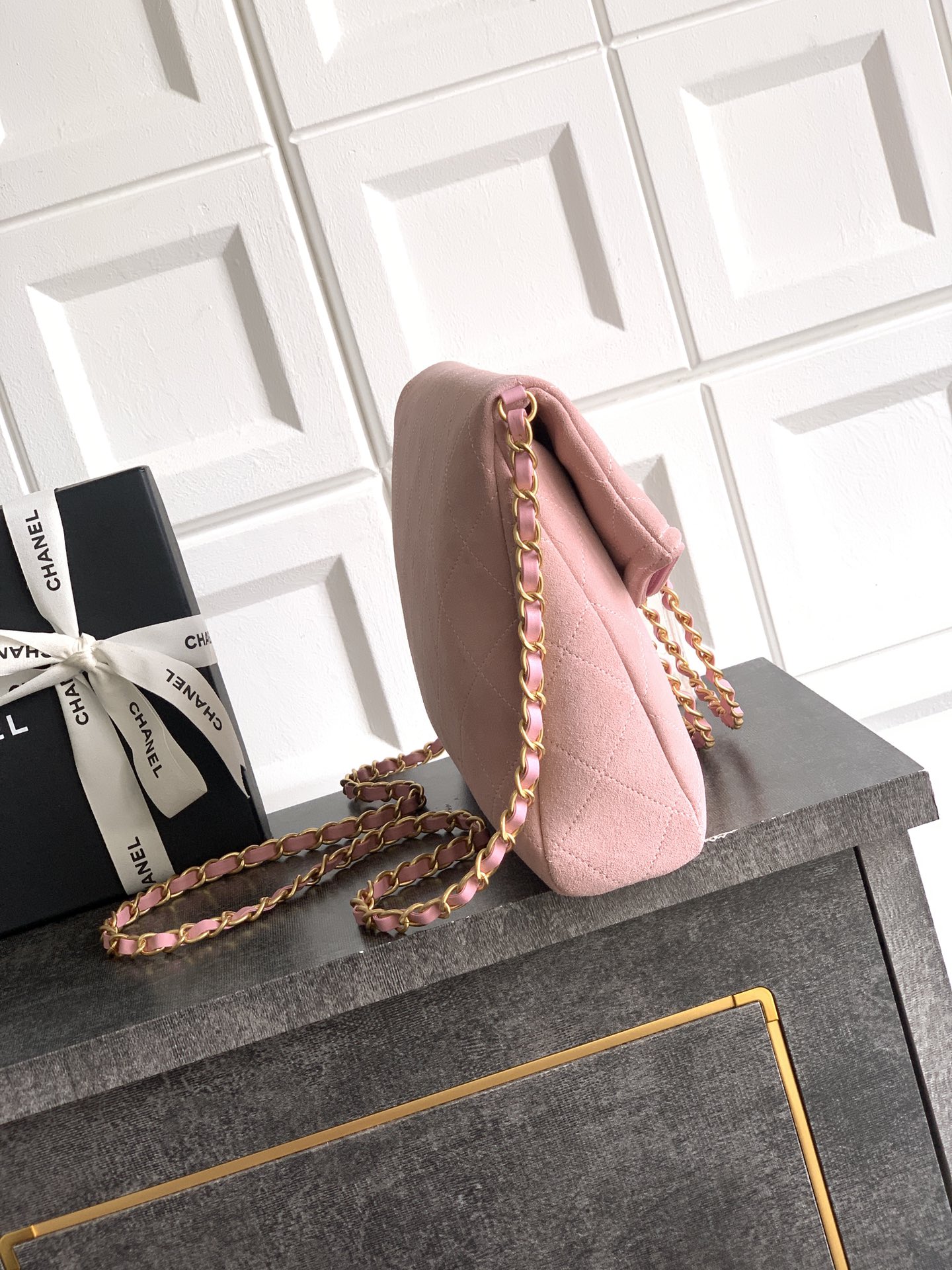 Ch@nel Vinatage Flap Bag-28 X20 X 6.5CM