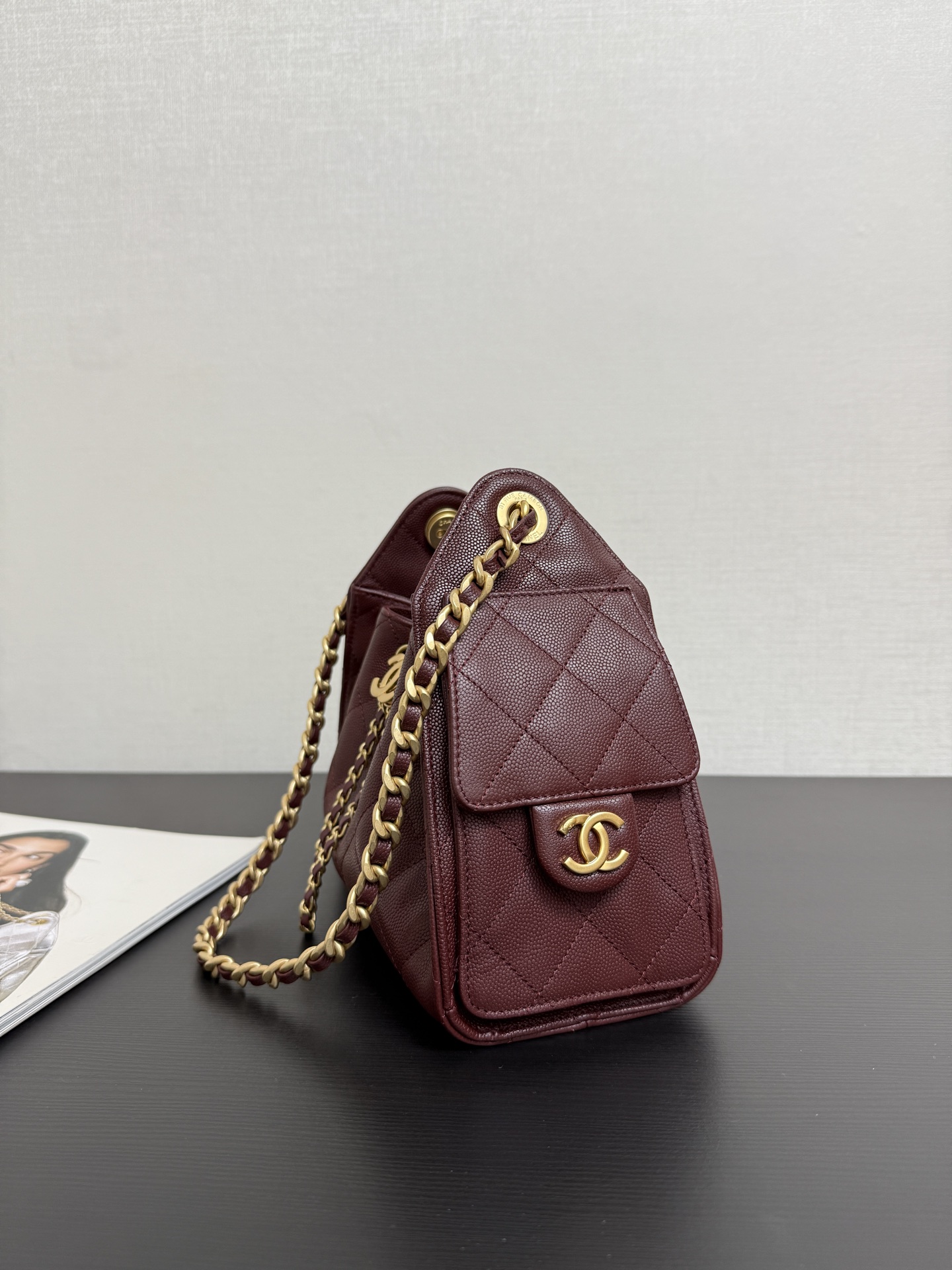 Cha*nel 25 Mini Handbag-20x22x12.5CM