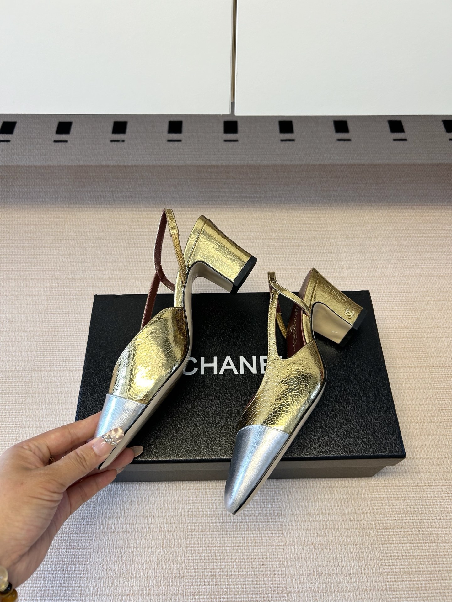 Cha*el Slingback-5.5CM