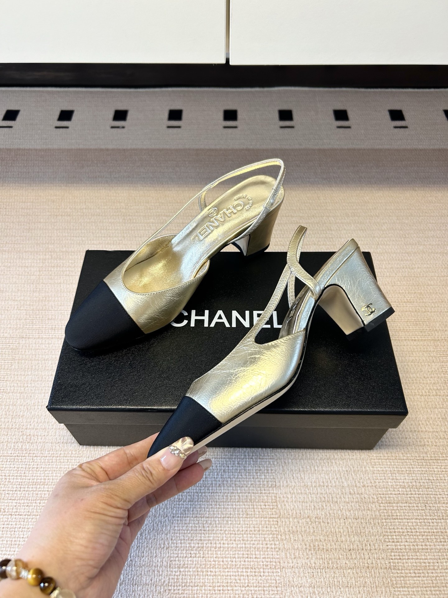 Cha*el Slingback-5.5CM