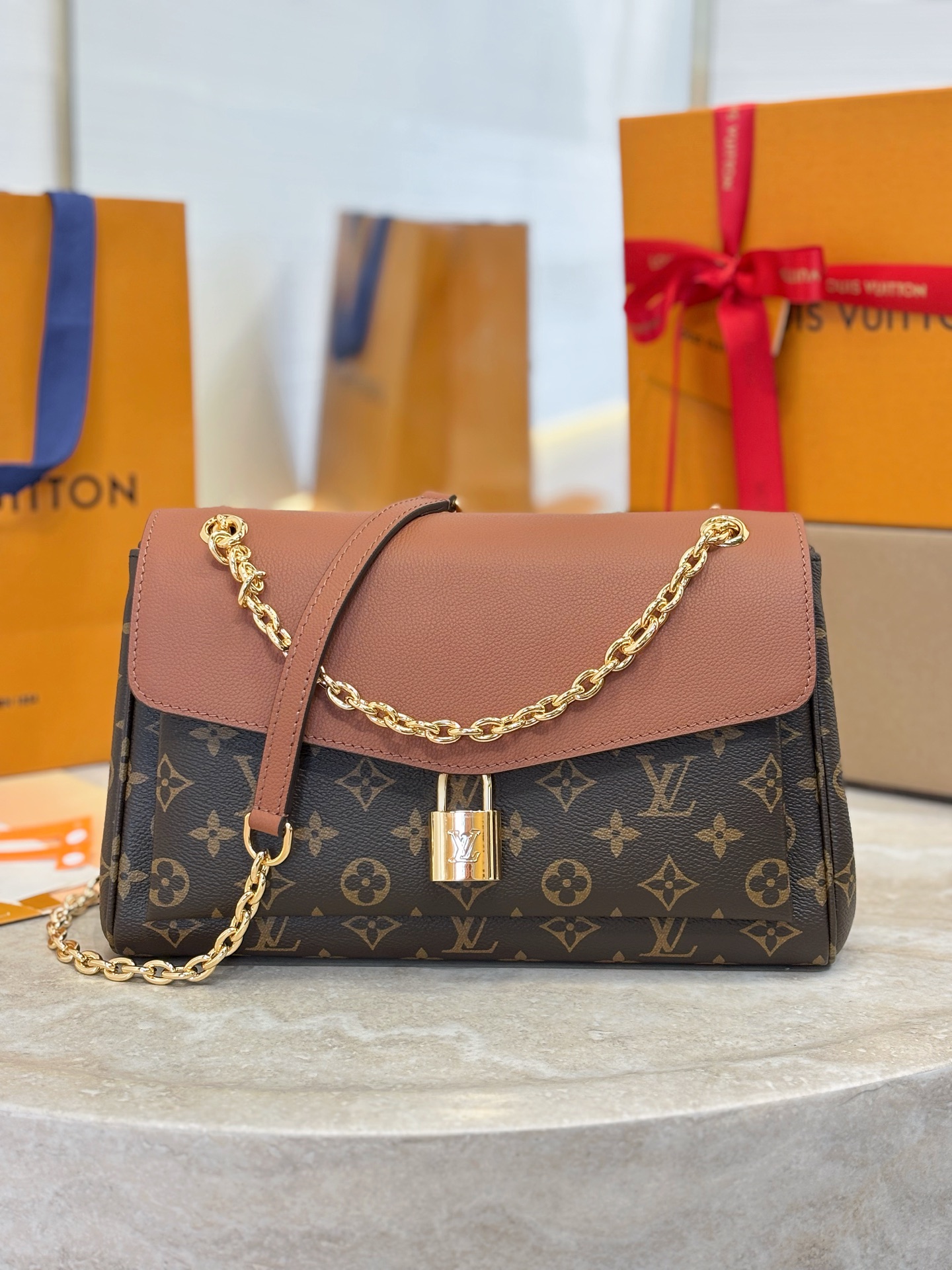 LV Saint Germain PM Monogram Canvas - Handbags M27065-30.5x21x12.5CM