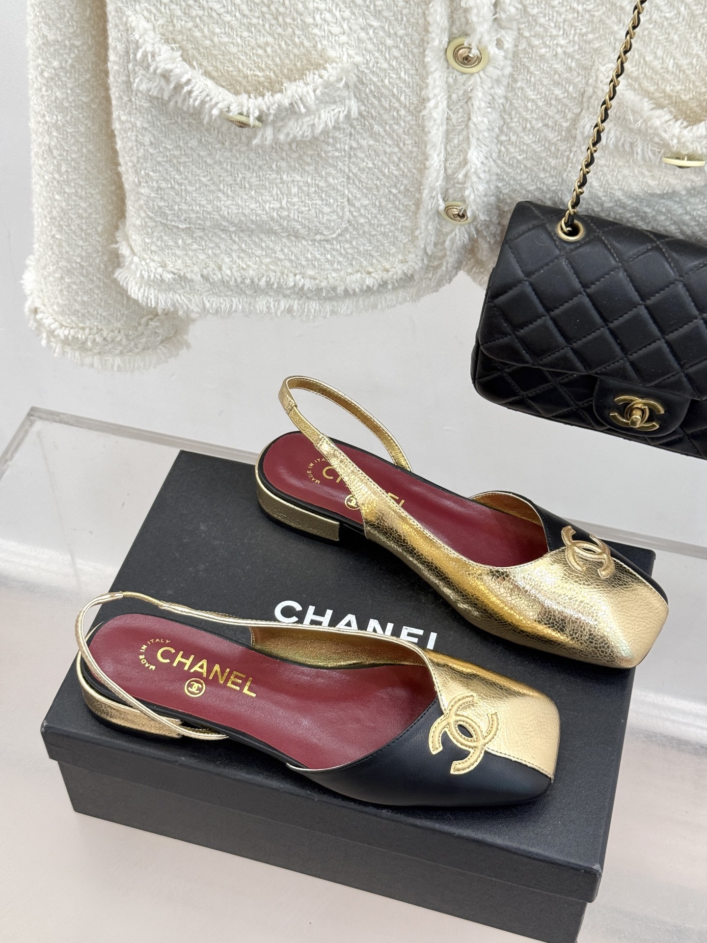 Cha*el 2026ss Slingback
