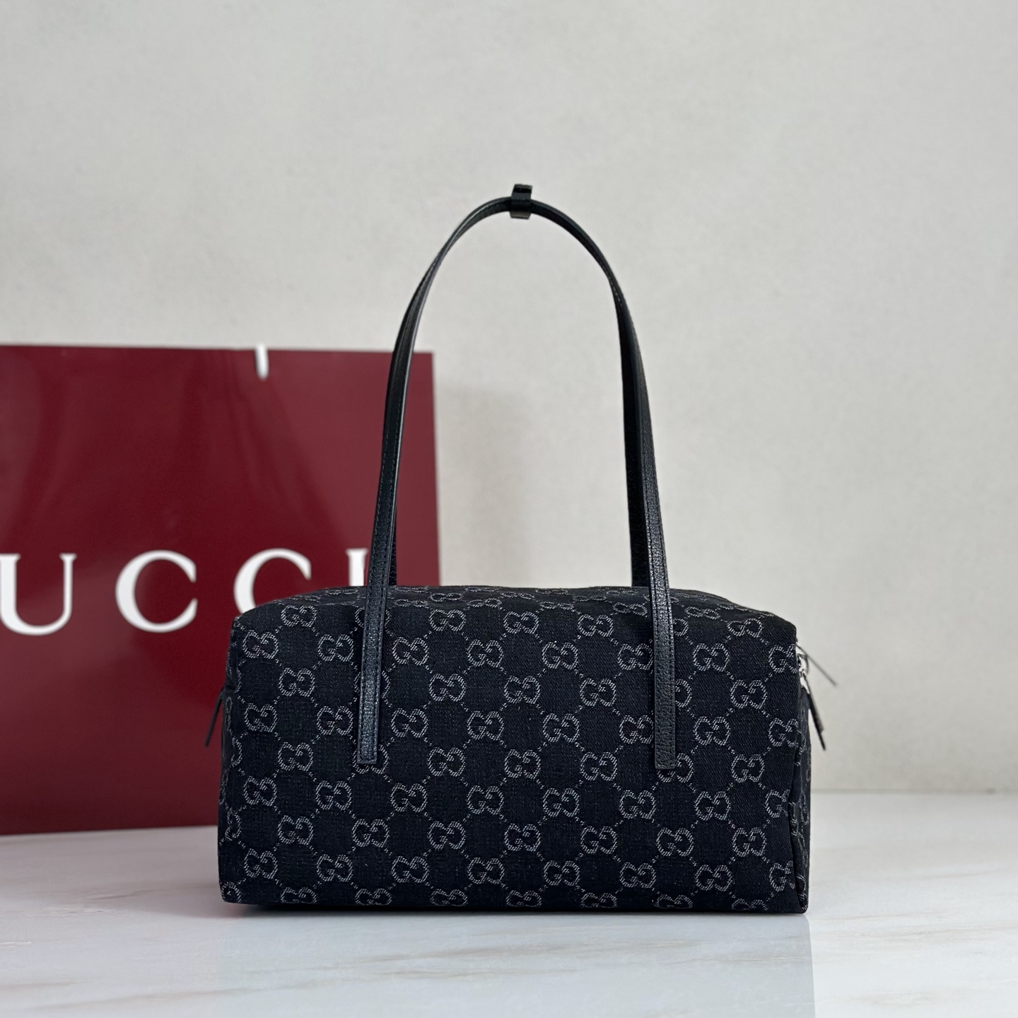 Guc*ci Melrose Medium Boston Bag-29*14*15CM