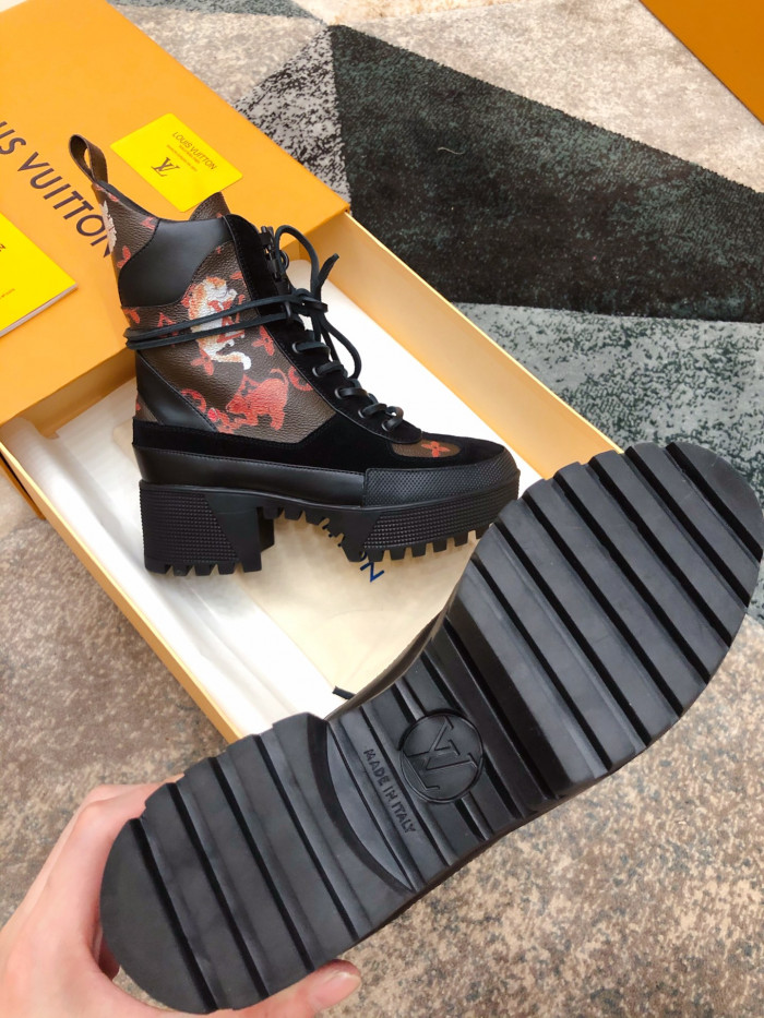 LOUS VUITO LAUREATE PLATFORM DESERT BOOT