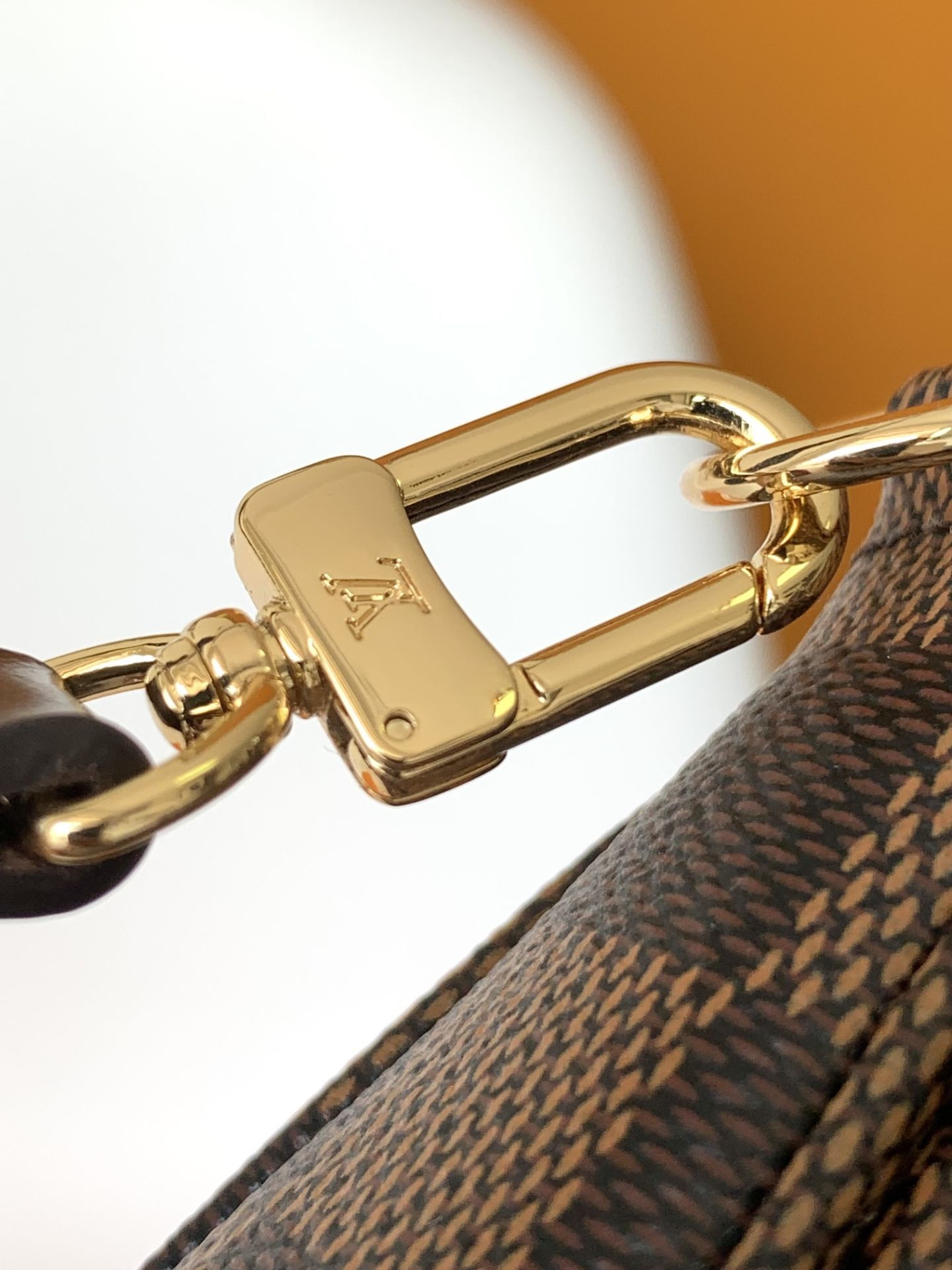 LV Coated Pochette N41206 21x12.5x4cm