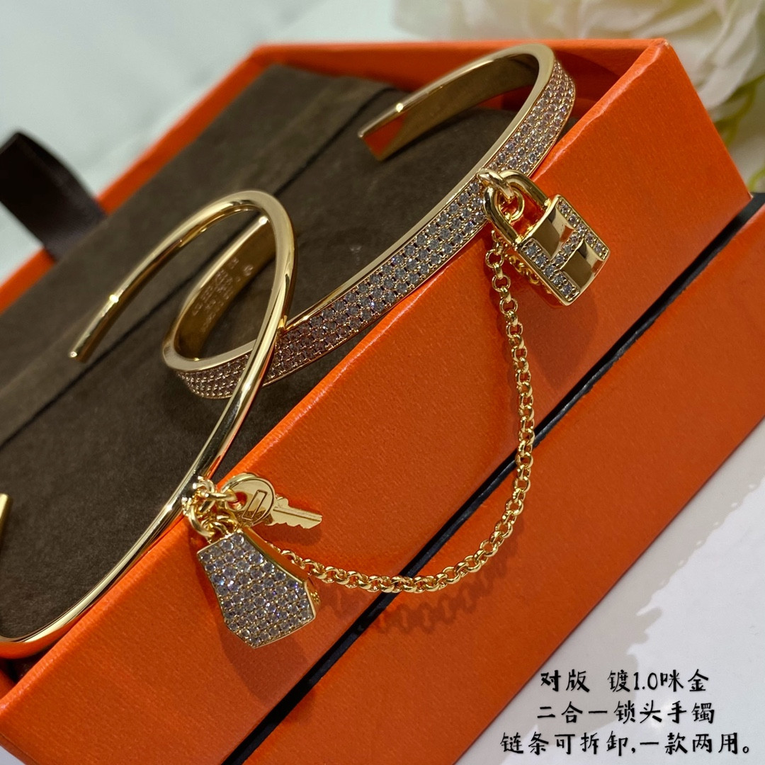 H**me5 two-in-one padlock Bracelet