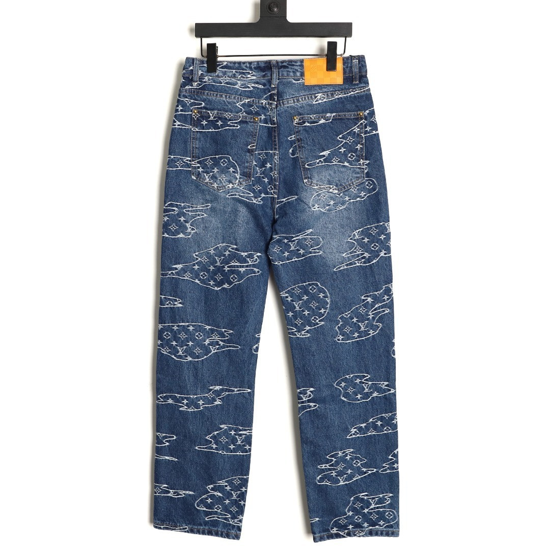 L0vis Vvtt0n LV Pharrell Nigo Tyler Jeans Suit
