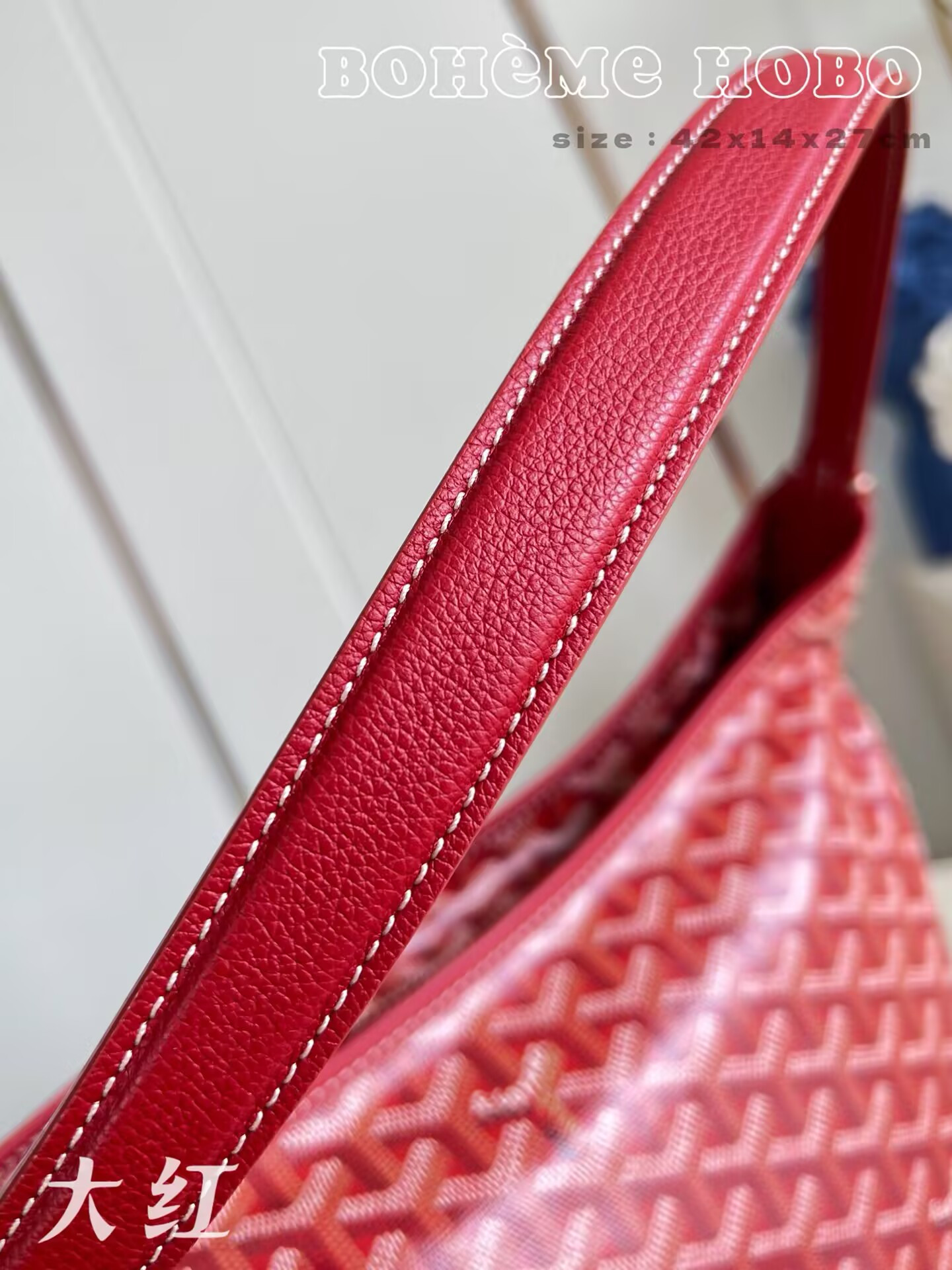 G09ard Bohème Hobo Bag 42x14x27cm