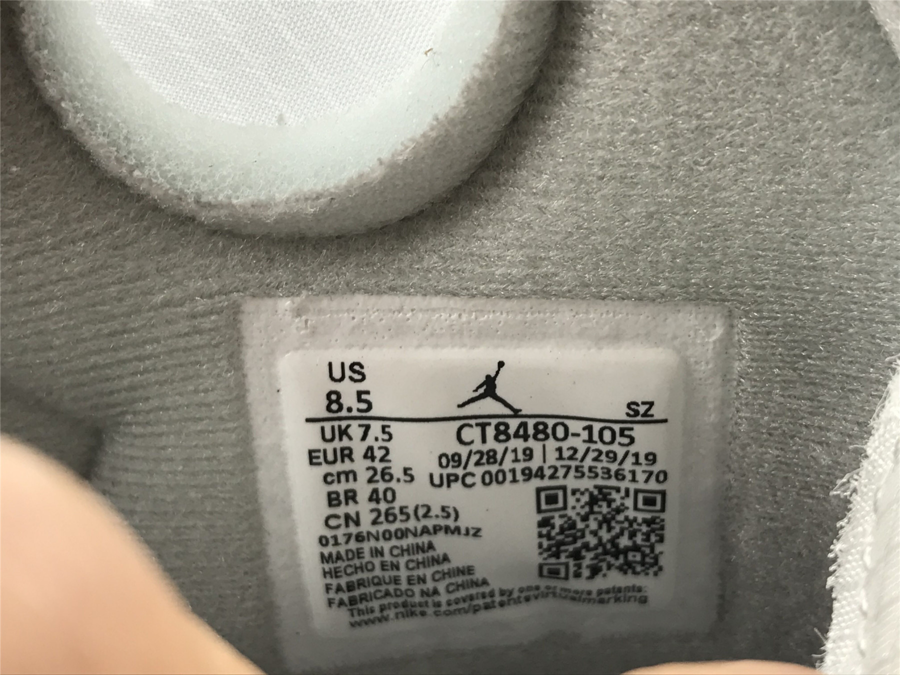 UA AIR JORDAN 5 RETRO SP "OFF-WHITE" "WHITE TEAL"