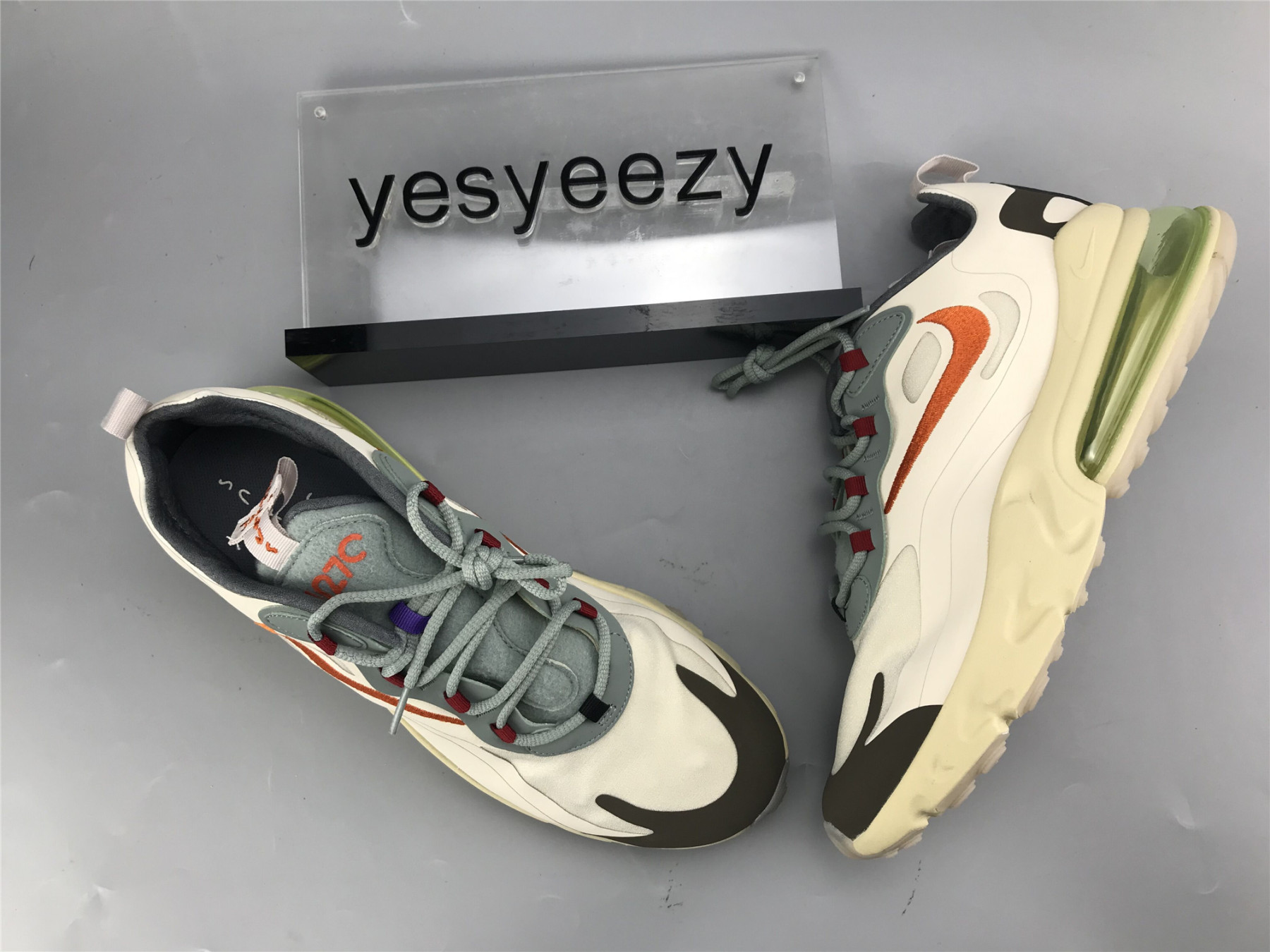 UA NIKE TRAVIS SCOTT X AIR MAX 270 REACT ENG PS 