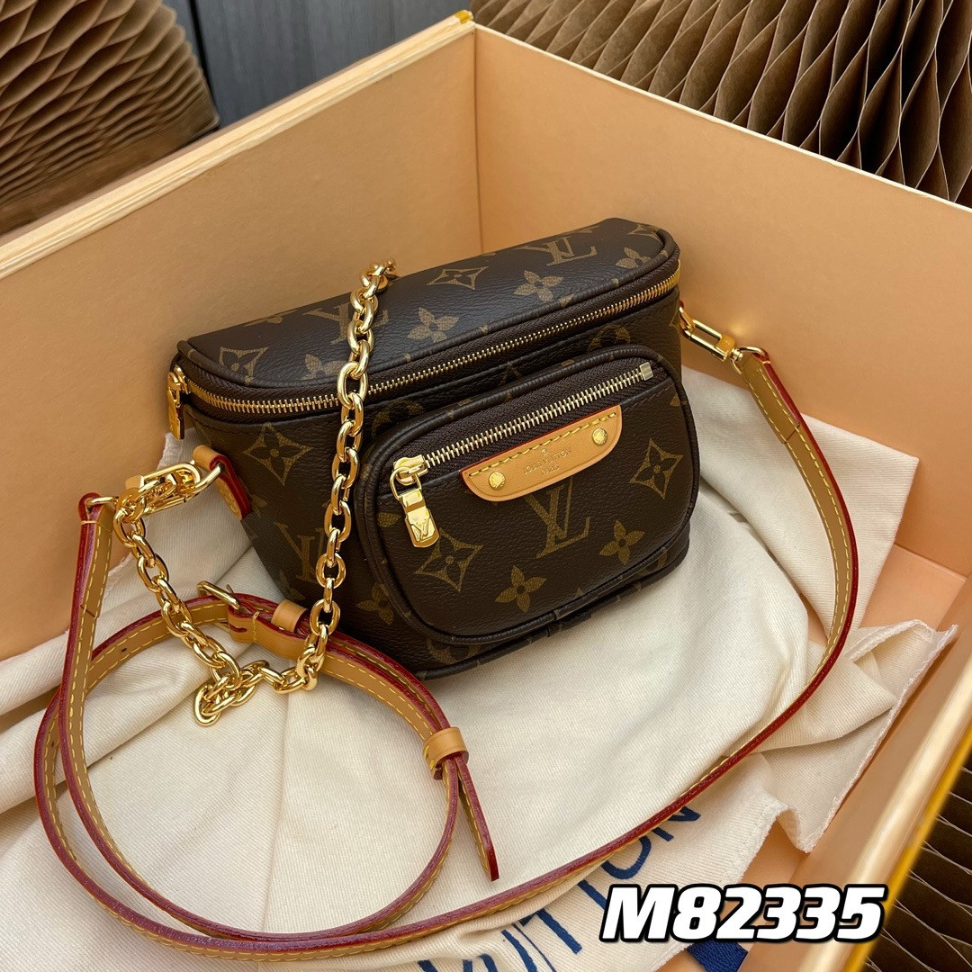 LV M82335 Mini Bumbag 6.7 x 4.7 x 3.7 inches