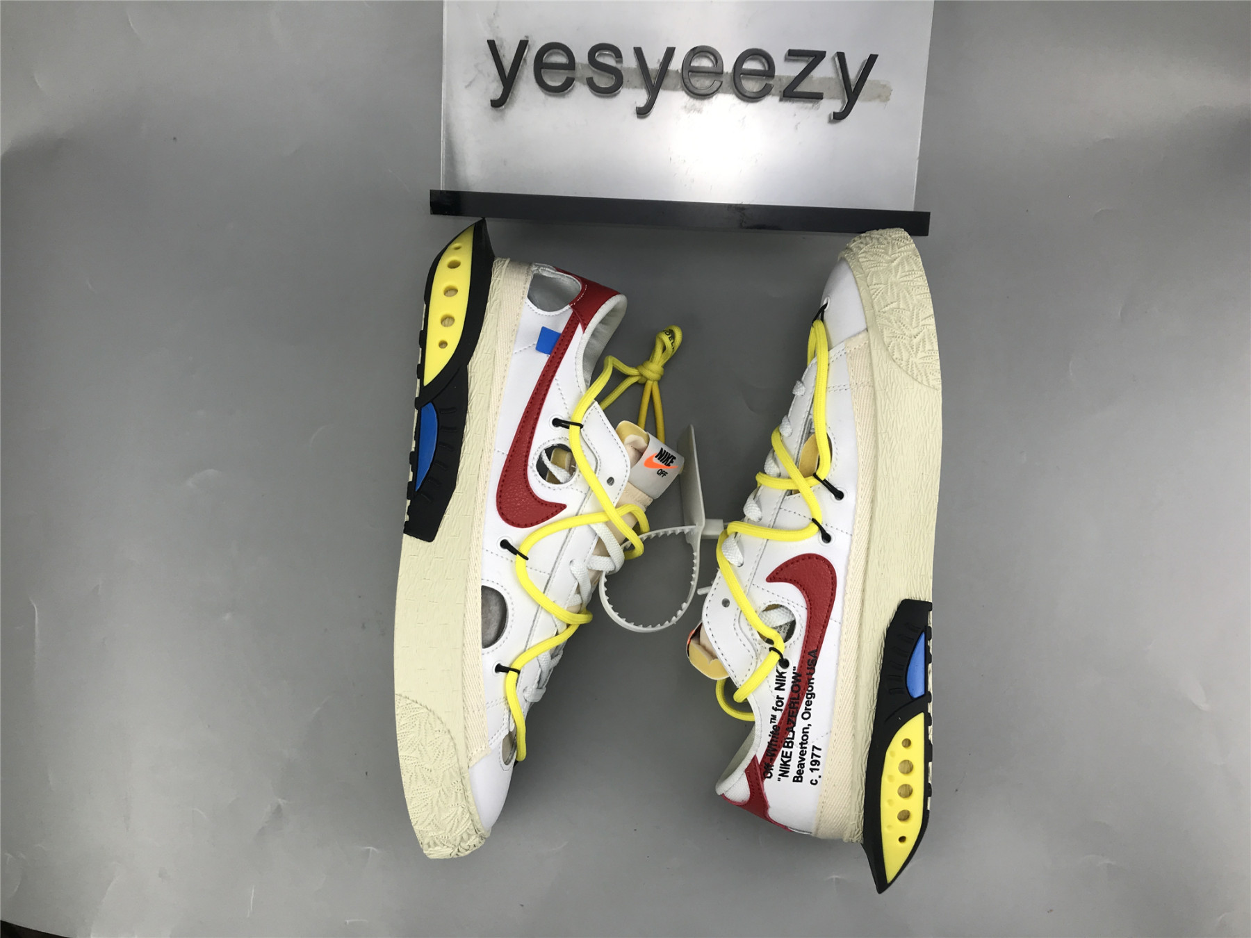 UA OFF-WHITE X BLAZER LOW 