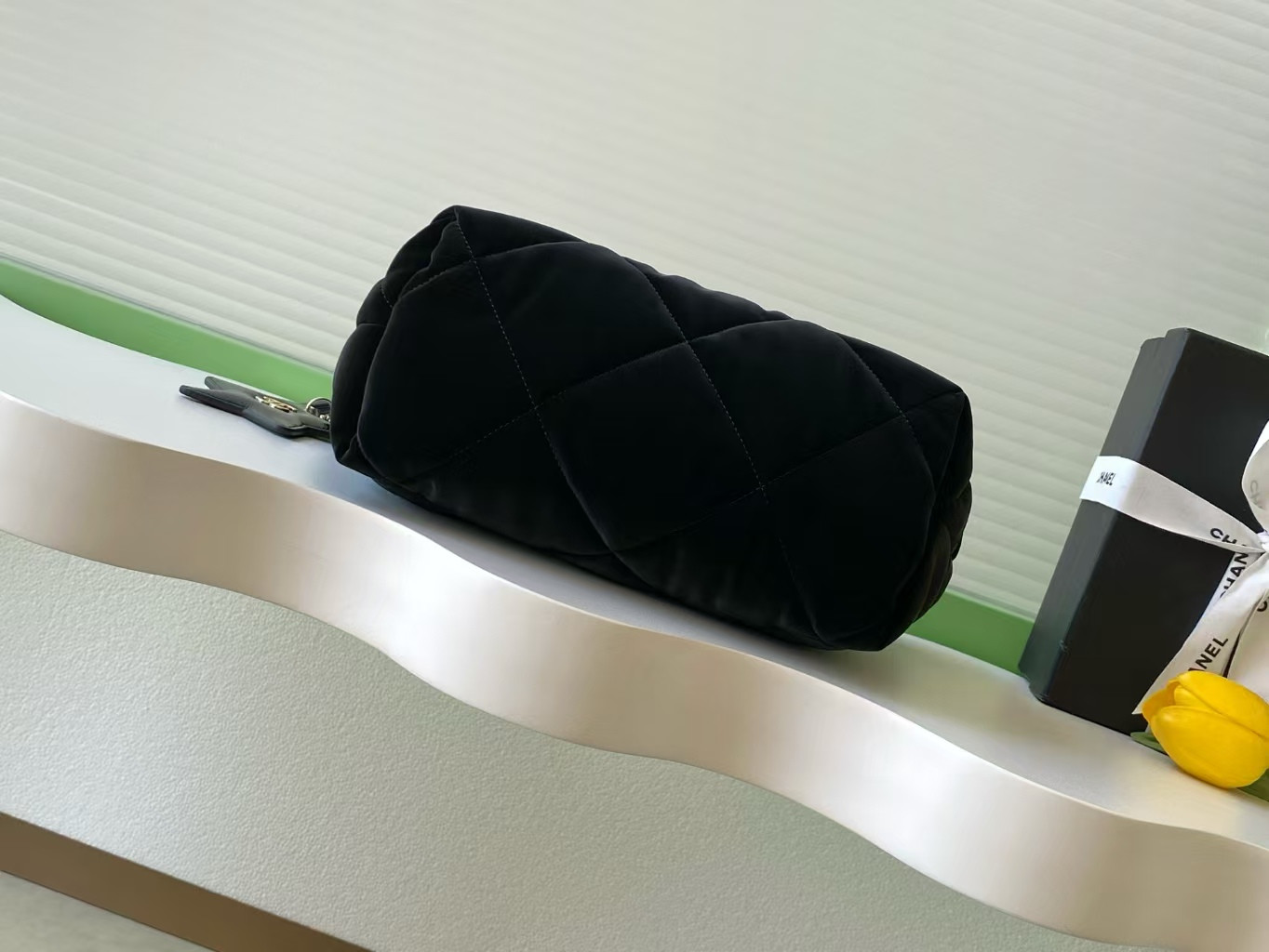 Ch**el Zipped Case 19.6x33x12cm