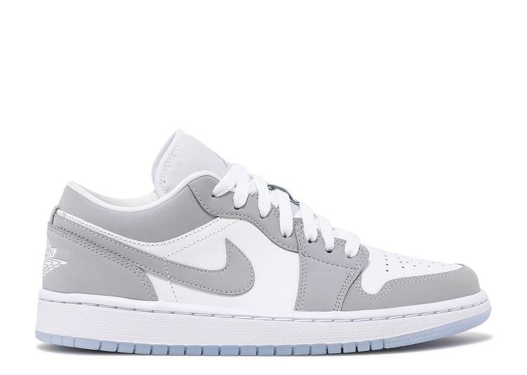 UA WMNS AIR JORDAN 1 LOW 'WHITE WOLF GREY'