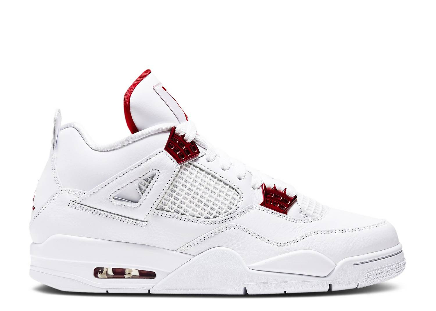 UA AIR JORDAN 4 RETRO METALLIC RED