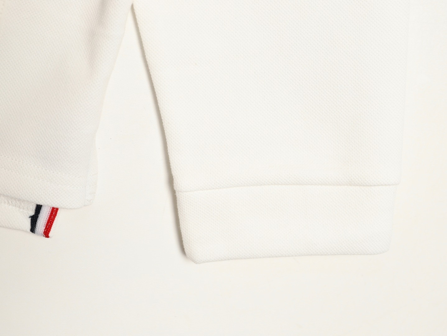 Thom Browne TB Long-sleeved Polo Shirt