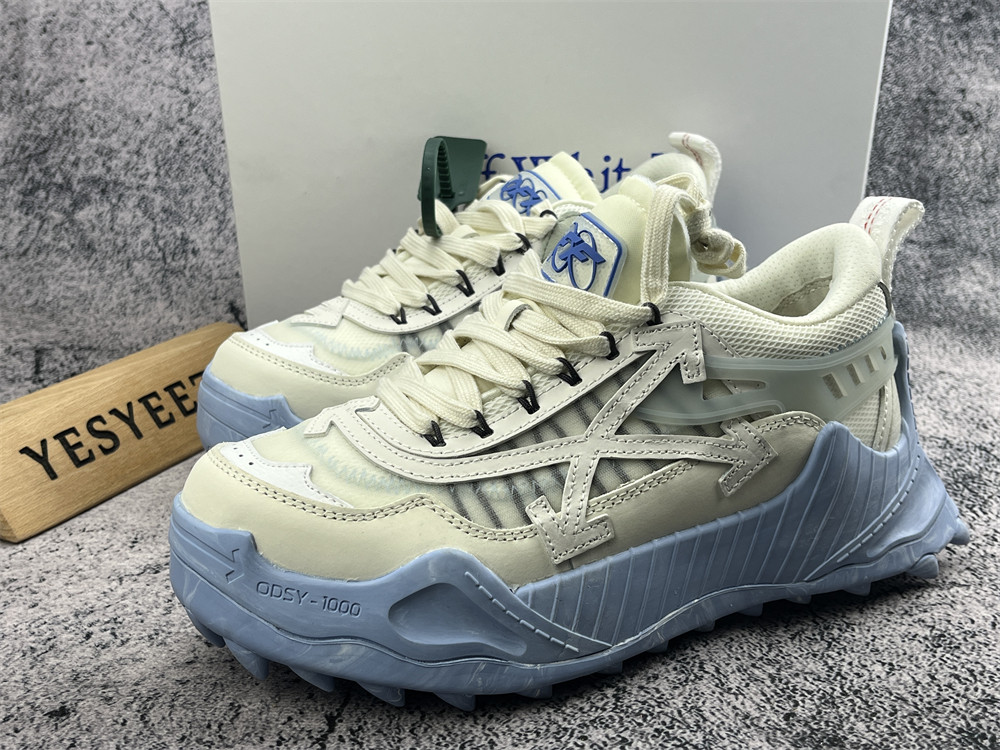 UA OFF-WHITE ODSY-1000 WHITE BLUE