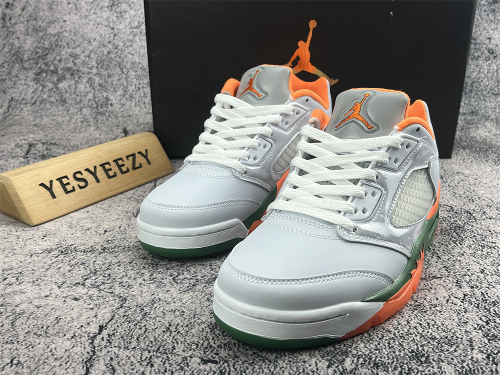 UA Jordan 5 Retro Low Miami Hurricanes