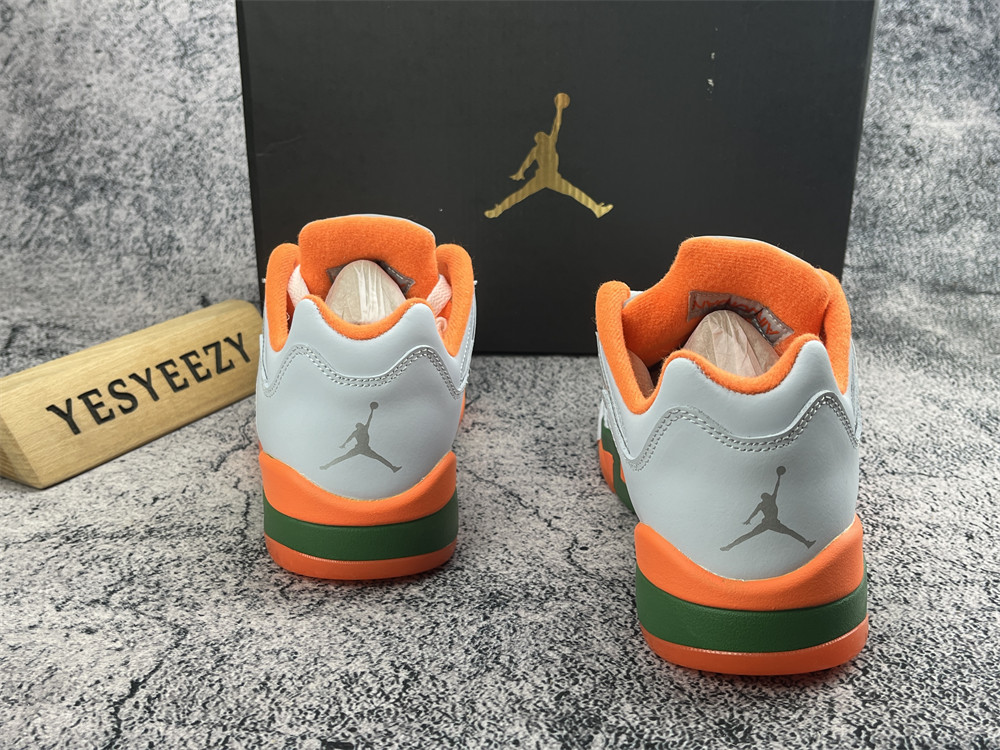 UA Jordan 5 Retro Low Miami Hurricanes