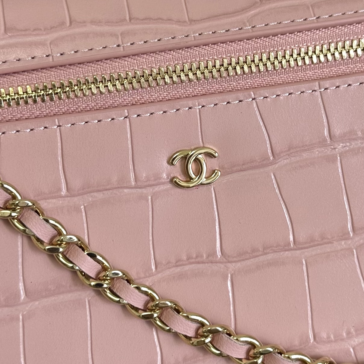Ch**el Classic Vanity with chain Handbag AP5346 14x19x5cm