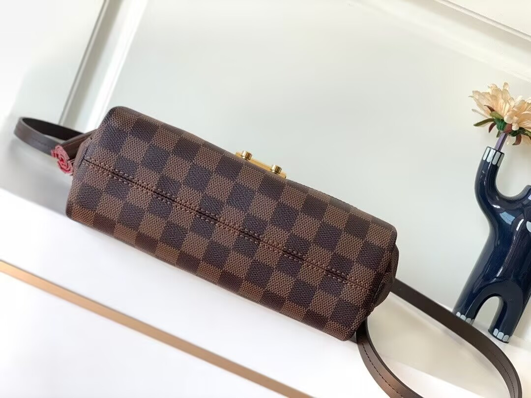 LV Damier Ebene Croisette Bag N53000 24.5x24.2x9cm