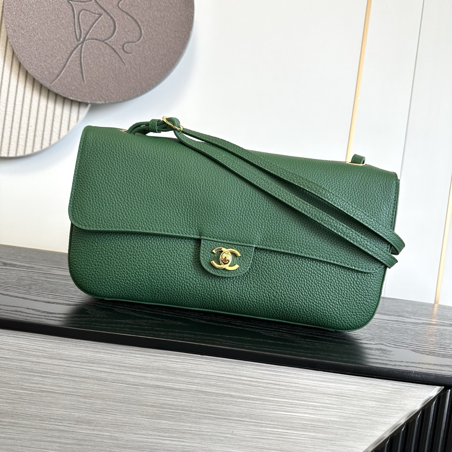Ch**el Maxi Flap bag Gold hardware AS6231 19.5x32x10cm