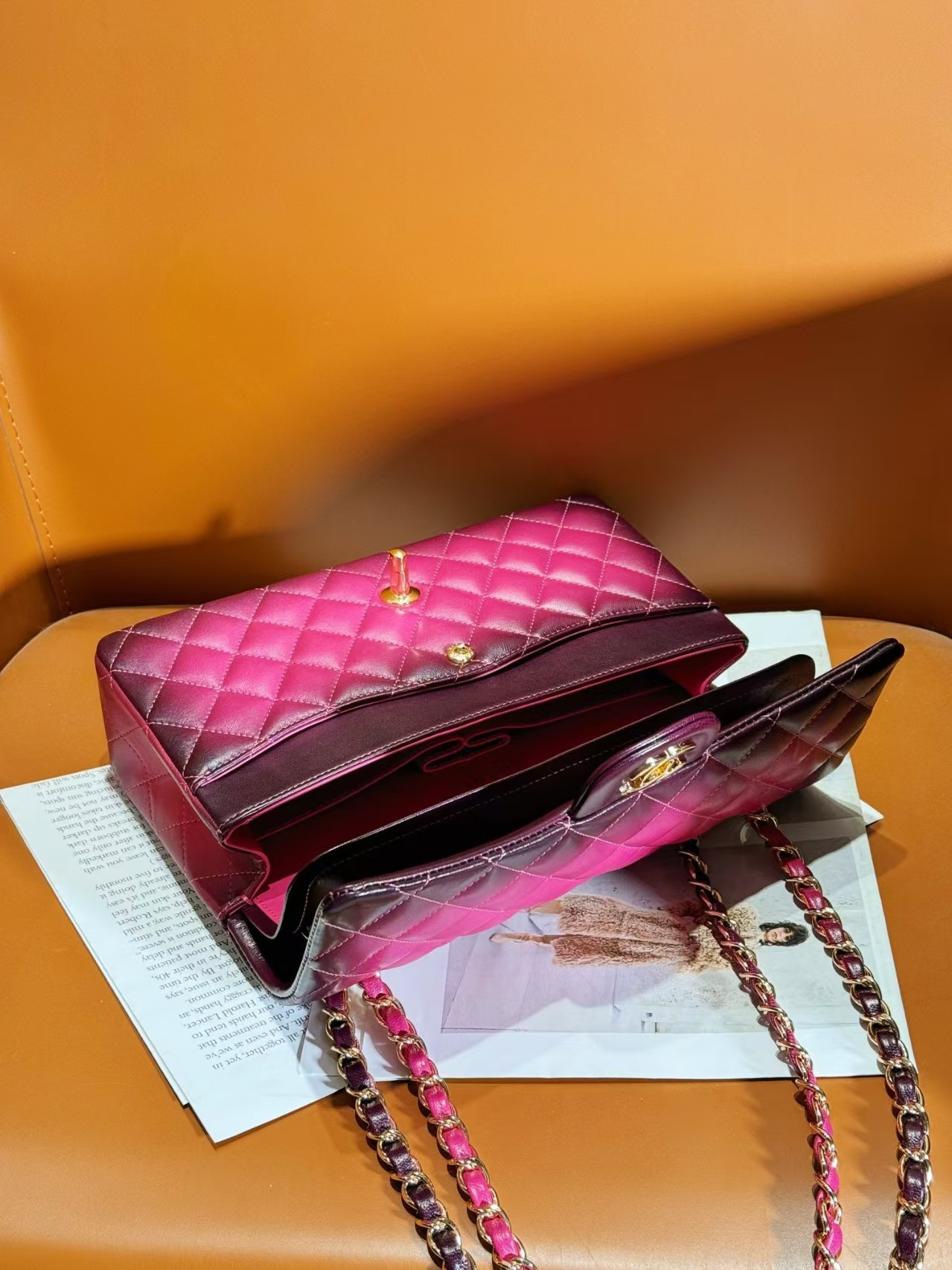 Ch**el Flap Bag 25.5cm