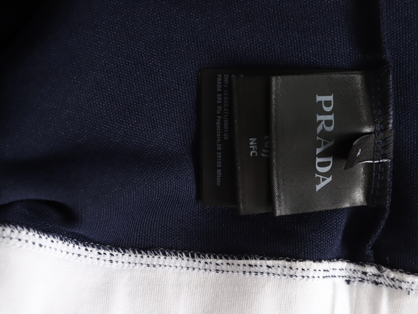 Pra*a Long-sleeved Polo Shirt
