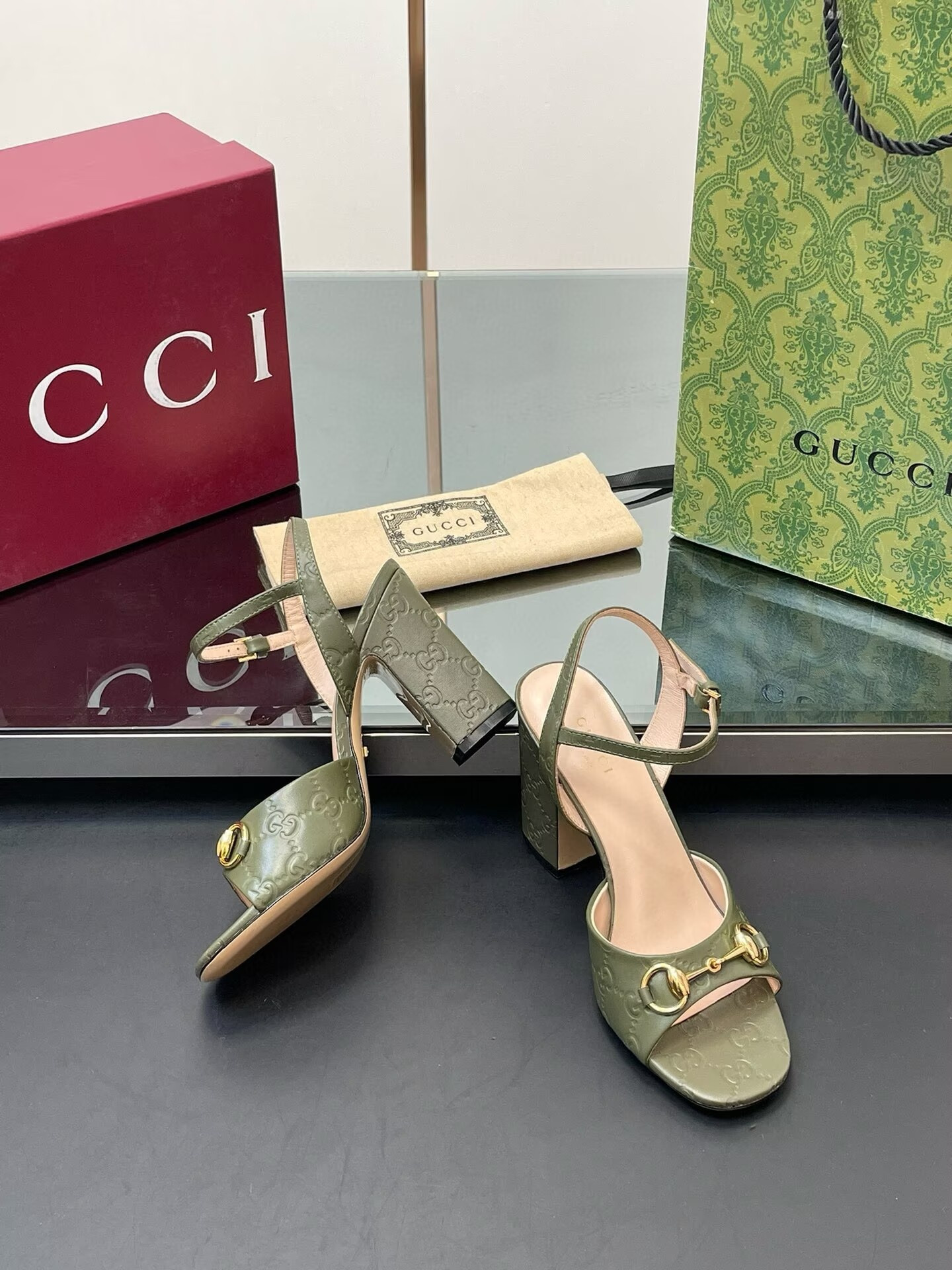 UA Gvc*1 Horsebit Sandal