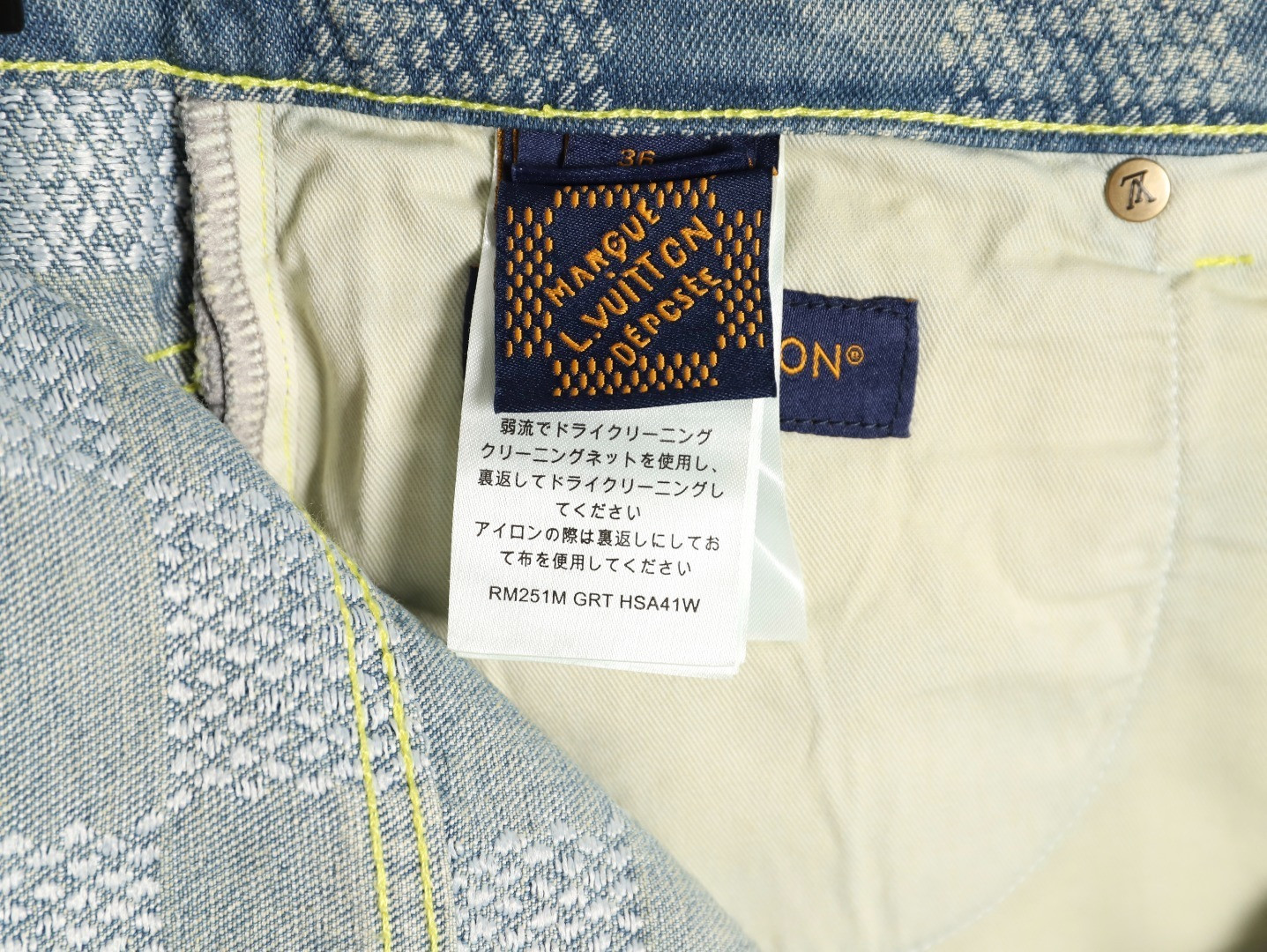 L0vis Vvtt0n LV 24ss Jeans Suit