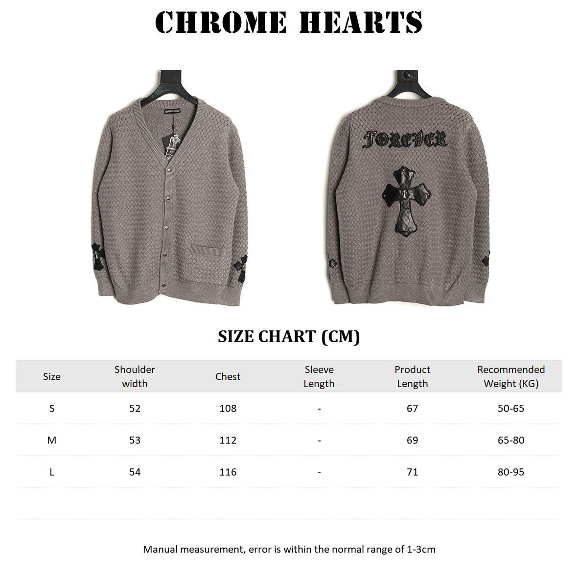 Ch*0me He**ts Cardigan Sweaters