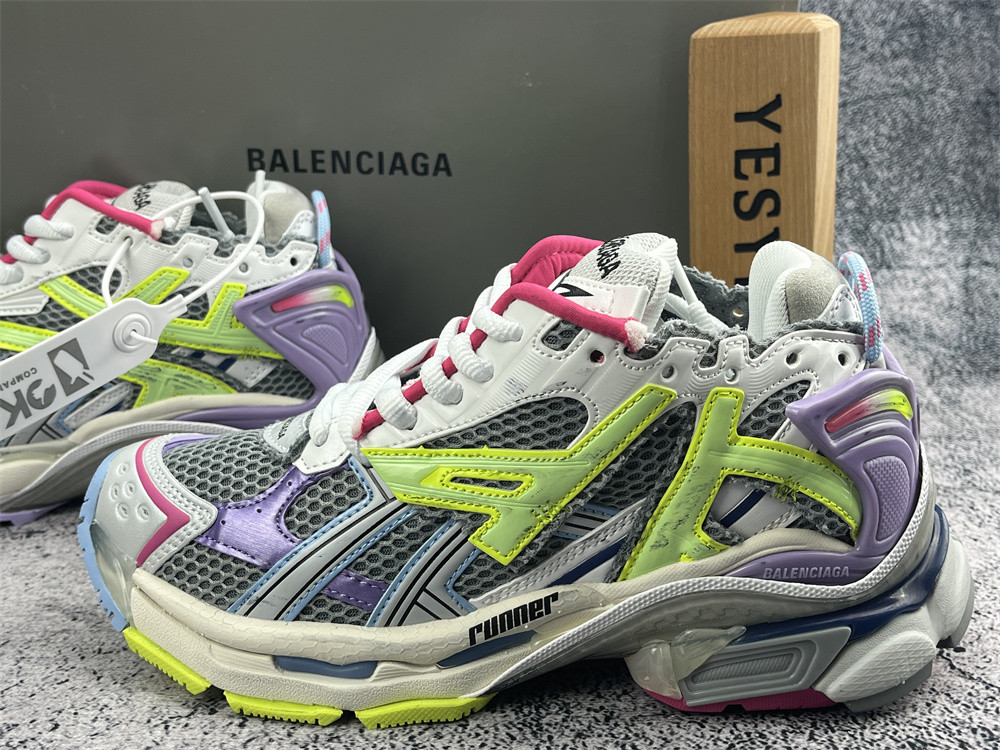UA RUNNER GREY PURPLE