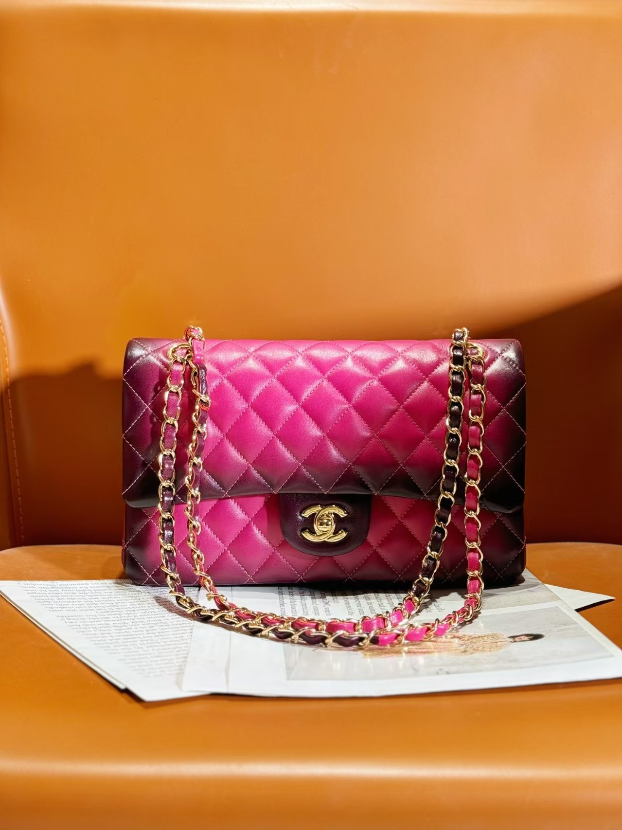 Ch**el Flap Bag 25.5cm