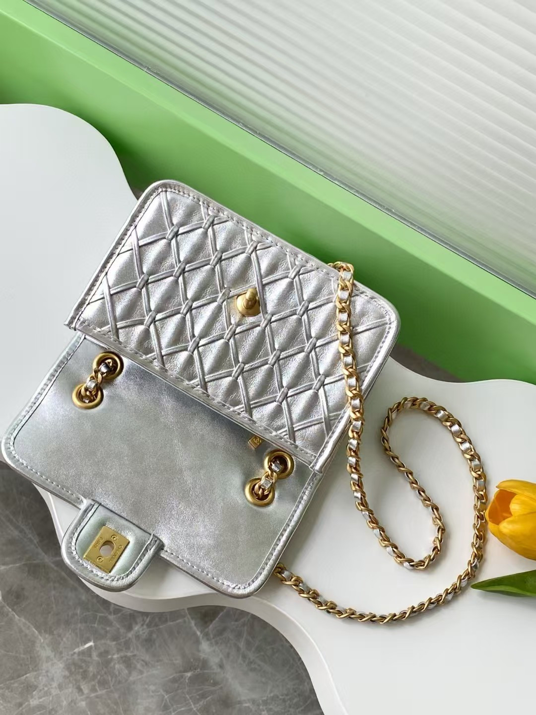 Ch**el Mini Flap Bag 13x19x5.5cm AS4797
