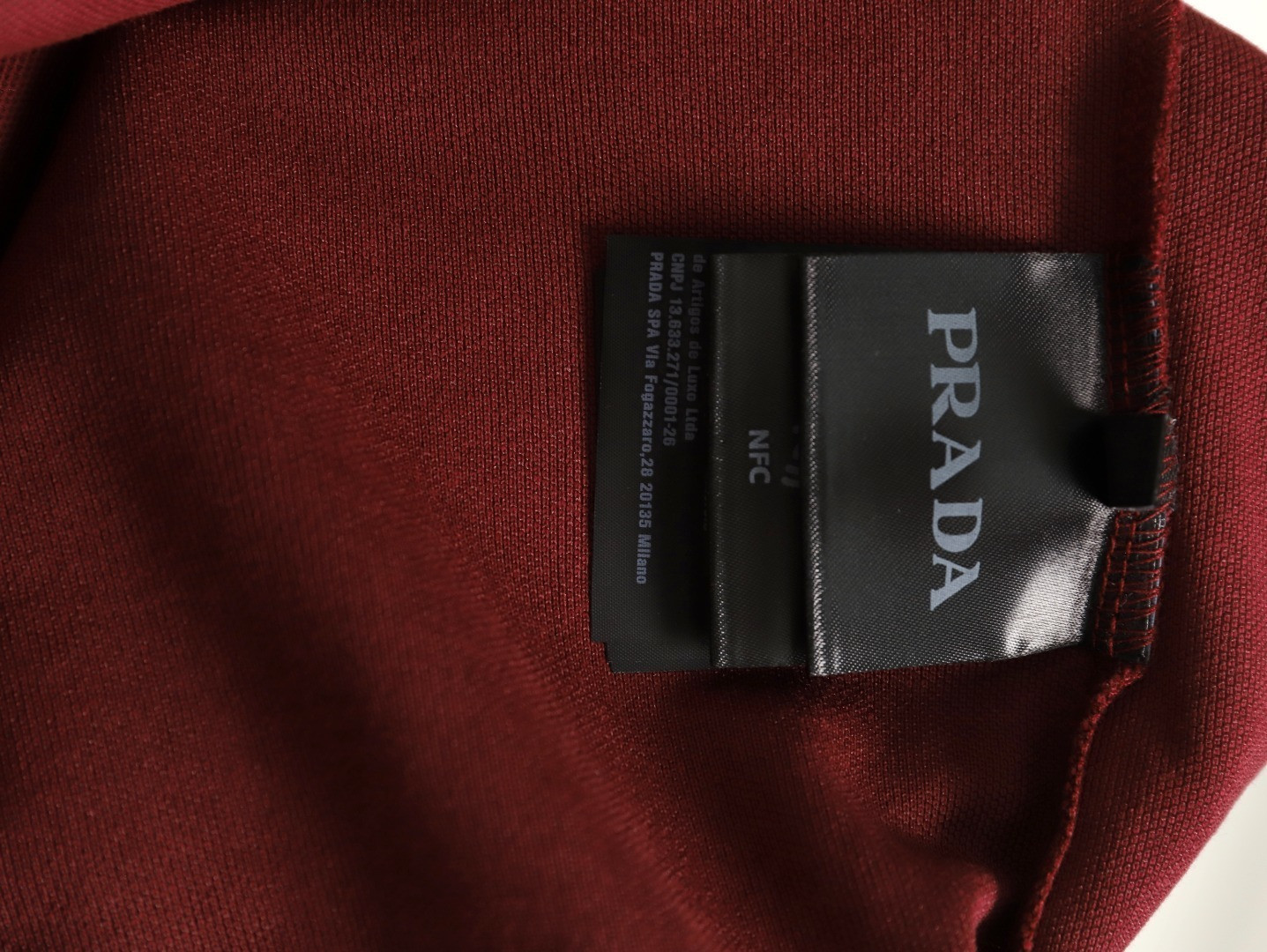 Pra*a Long-sleeved Polo Shirt