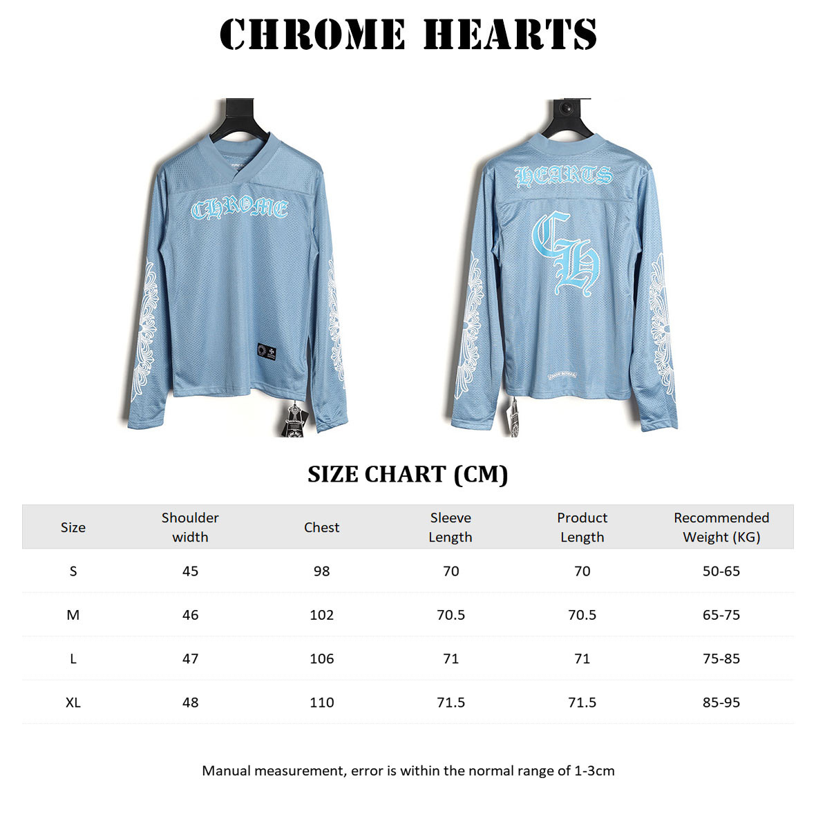 Ch*0me He**ts 25FW Long-sleeved T-shirt