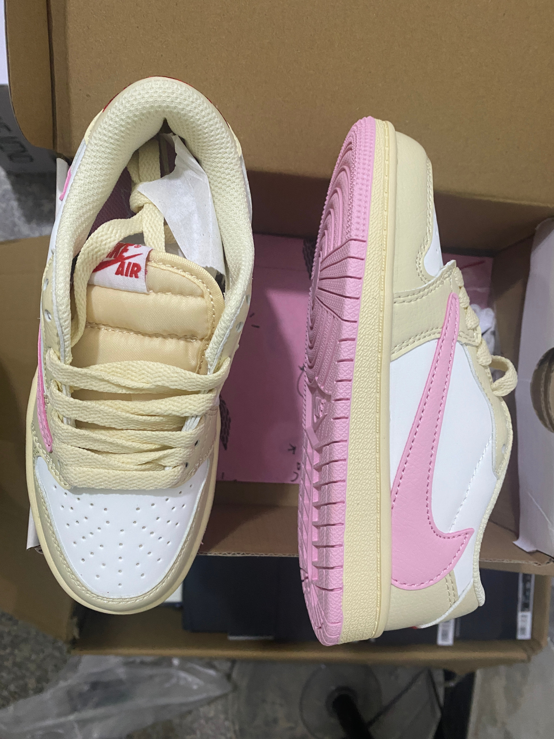 UA Nike Fragment Design x Travis Scott x Air Jordan 1 Retro Low PS